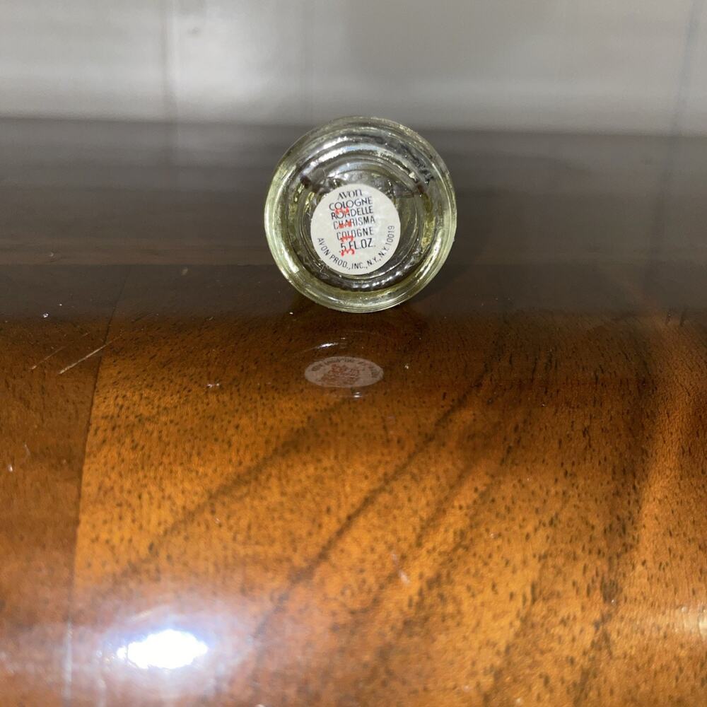 Vintage Avon Cologne Rondelle Charisma .5 Fl. Oz. Bottle New Old Stock - Picture 5 of 5